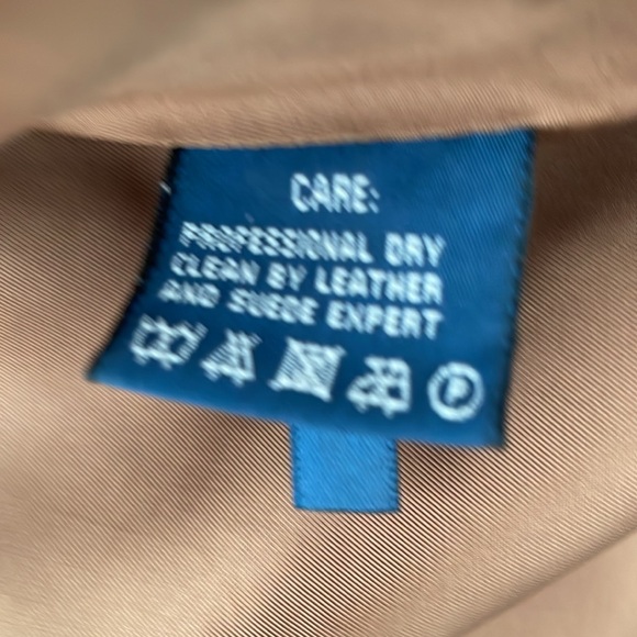 Ralph Lauren Blue Label Brown Lamb Leather Blazer - Picture 14 of 15